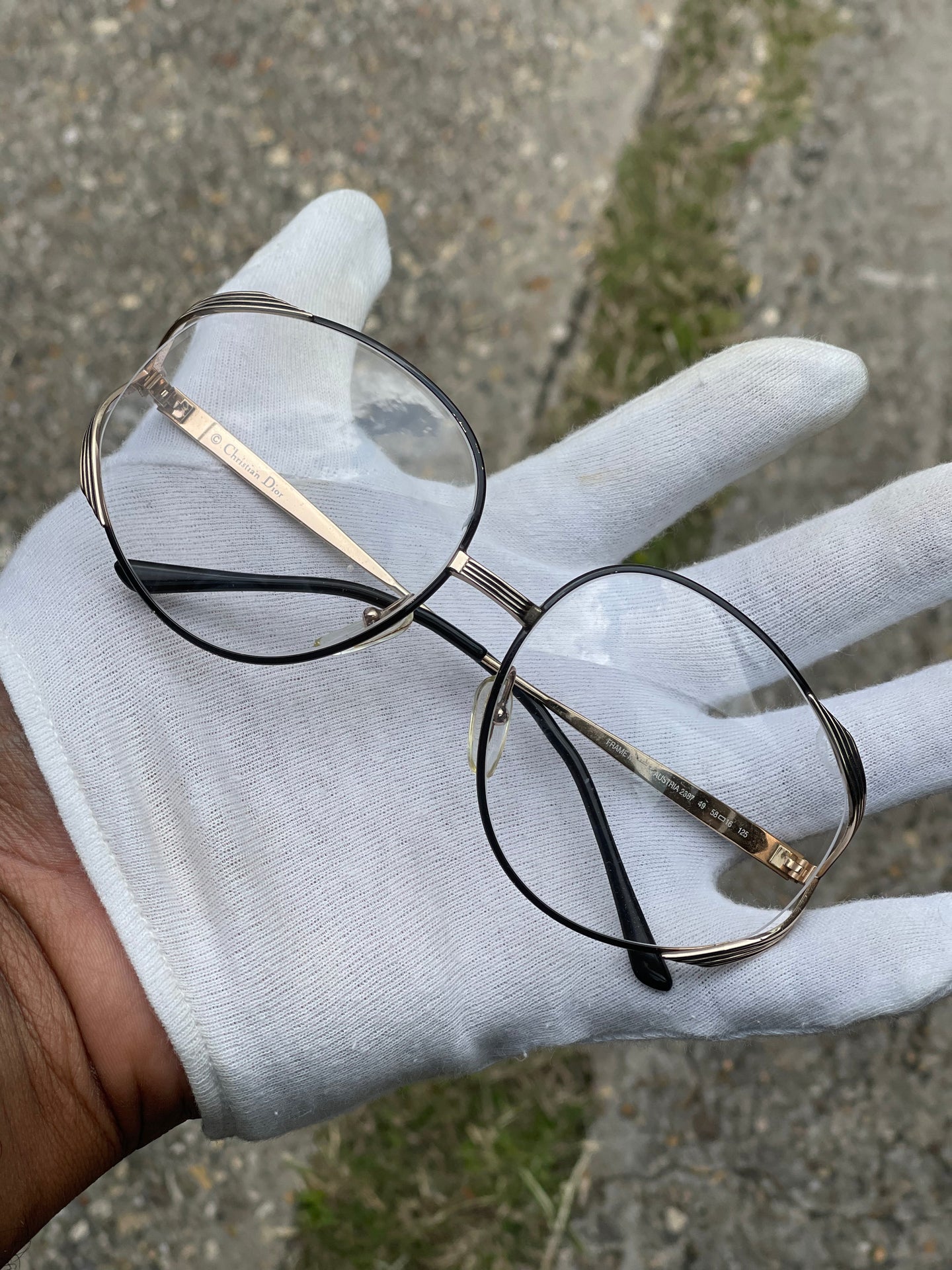 Dior (clear lenses)